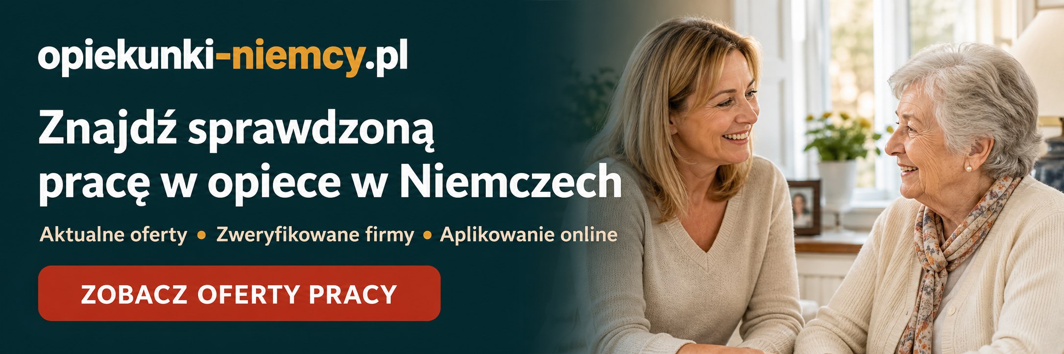 Aktualne oferty pracy dla opiekunek osÃ³b starszych w Niemczech â opiekunki-niemcy.pl